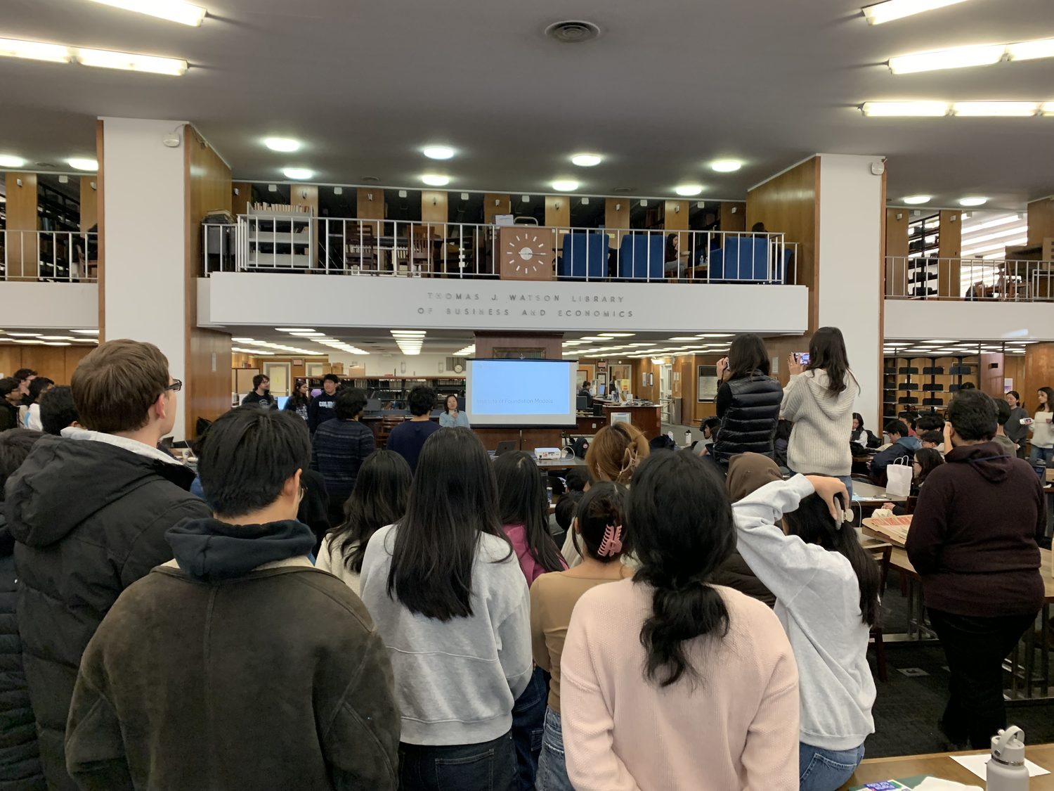 At a tech event